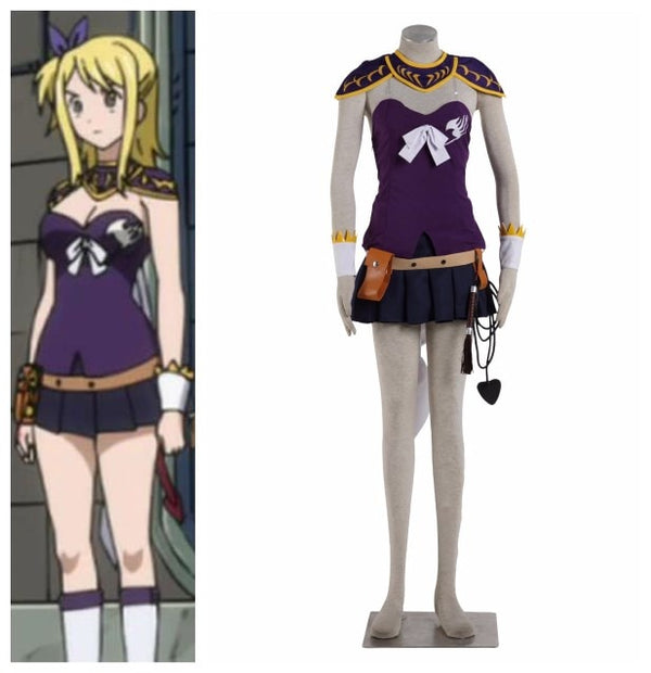 Fairy Tail Lucy Heartphilia Cosplay Outfit Kostüm
