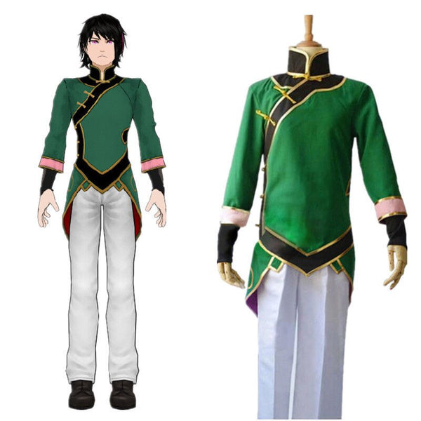 Lie Ren Cosplay Costume Outfit Jacket Coat Trousers Sleeves