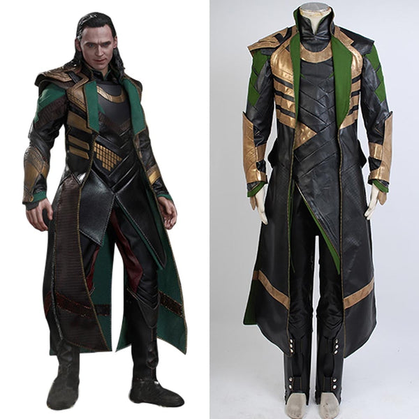 Thor The Dark World Loki Cosplay Kostüm Ganze Sets Cosplay Kostüm Halloween Party
