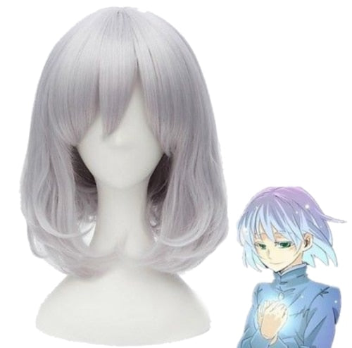 Howl's Moving Castle Sophie Hatter 32cm Short Silver Gray Cosplay Hair Wig