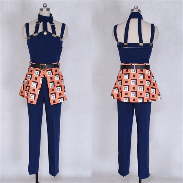 JoJo S Bizarre Adventure Cosplay Ghirga Narancia Cosplay Costume Game Anime Cosplay Outfits Suits Halloween Costumes