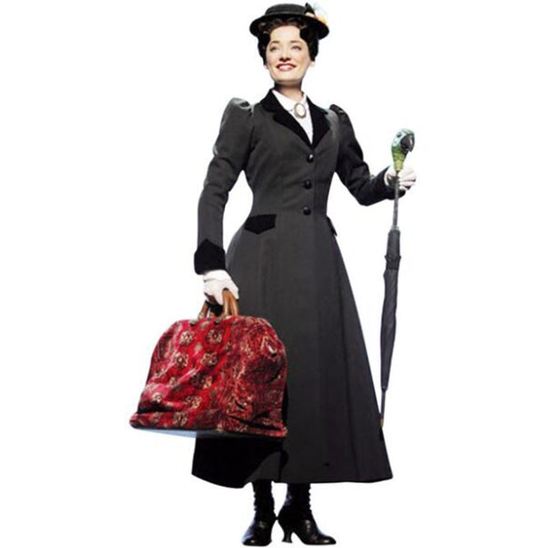 2018 Mary Poppins Cosplay Kostüm Jacke Kleid Erwachsene Halloween Kostüm Cosplay Multi-Styles zur Auswahl